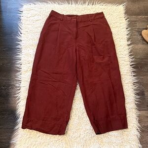 H&M Women's Burgundy Trousers